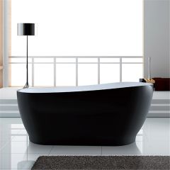 ΜΠΑΝΙΕΡΑ ATENA K-1527B NERO LUCIDE 170X80X68 (GD-8112-1,7)