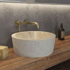 ΝΙΠΤΗΡΑΣ ΕΠΙΚΑΘ. TIMUR LBP CREAM Ø400x150mm