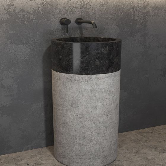 ΝΙΠΤΗΡΑΣ ΕΠΙΔΑΠ. BORA PRDG NERO Ø400x900mm