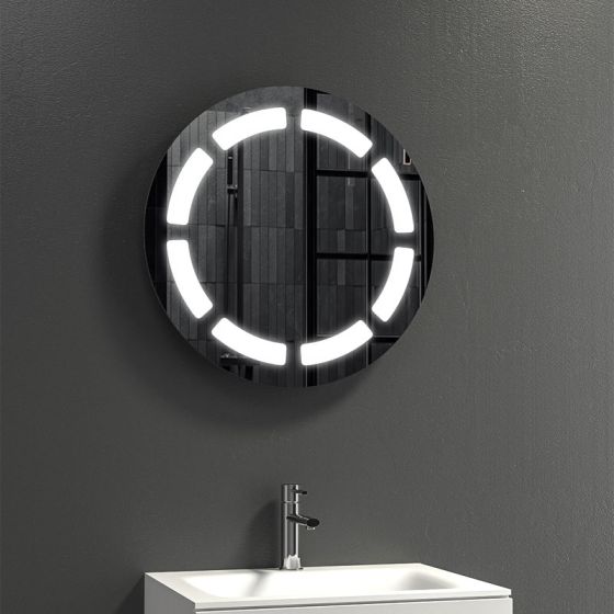 ΚΑΘΡΕΠΤΗΣ LED PIC010 Ø63 ΣΤΡΟΓΓΥΛΟΣ