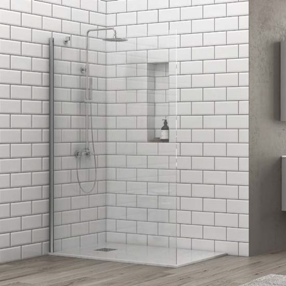 ΠΛΑΙΝΟ ΣΤΑΘΕΡΟ ΚΑΜΠΙΝΑΣ TINOS TN-10 BRUSHED INOX ΔΙΑΦ. NANO 8mm