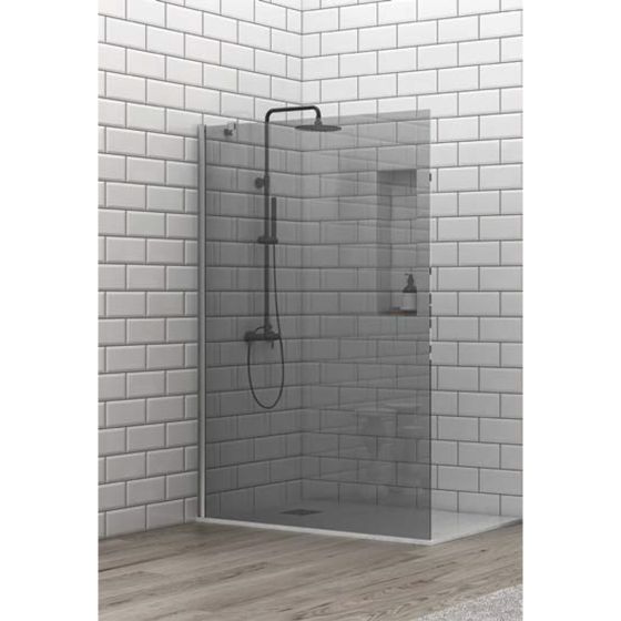 ΠΛΑΪΝΟ ΣΤΑΘΕΡΟ ΚΑΜΠΙΝΑΣ TINOS TN-10 BRUSHED INOX FUME NANO 8mm