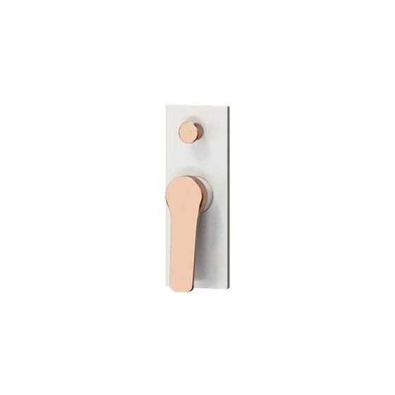 ΜΠΑΤ. ΜΙΚΤΗΣ ΔΙΠΛΟΣ WNX248A73PH-RG BIANCO ROSE GOLD ANDARE